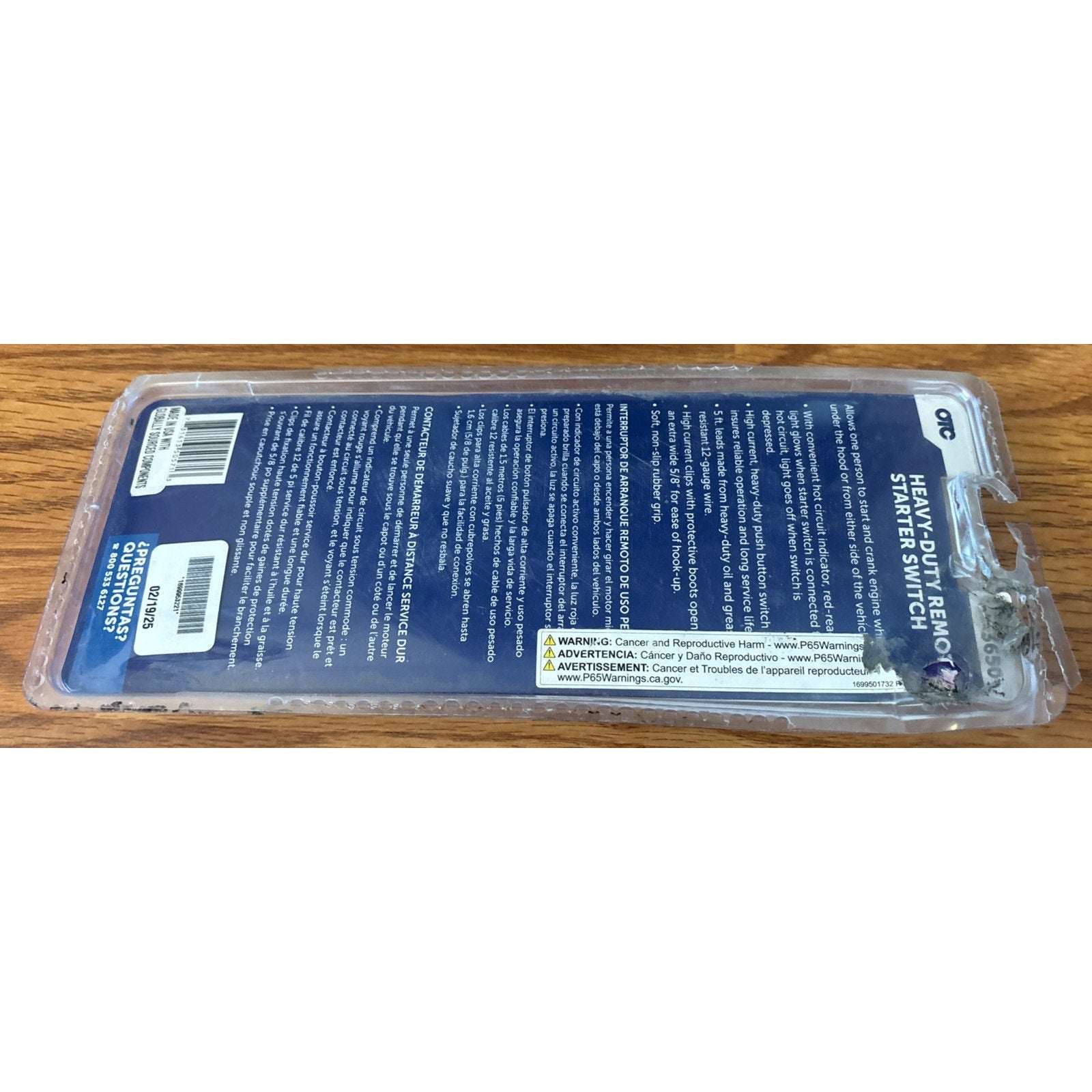 OTC Tools 3650 Heavy Duty, Remote Starter Switch with Hot Circuit Indicator