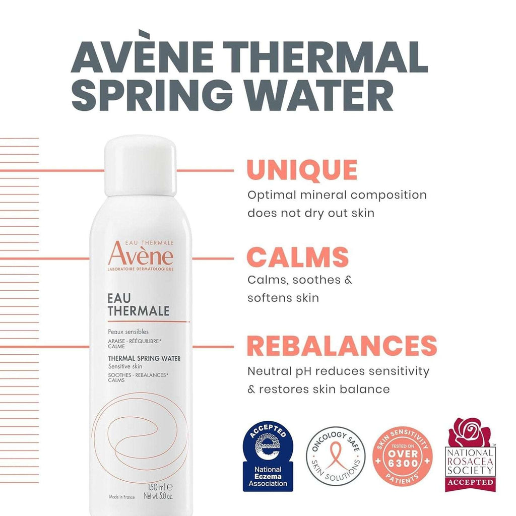 Avene Eau Thermale Spring Water for Sensitive Skin 5oz New/Sealed Soothes Calms