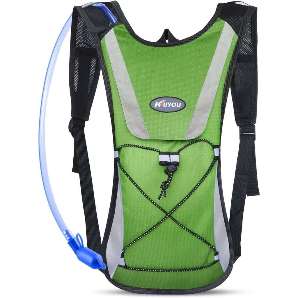 Insulated Hydration Backpack w/ 2L Bladder Lightweight Running Biking Festival