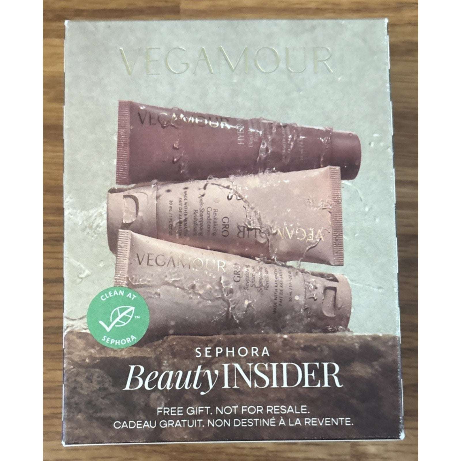 VEGAMOUR Shampoo Conditioner Hair Repair Mask Sephora Beauty Insider Travel Set