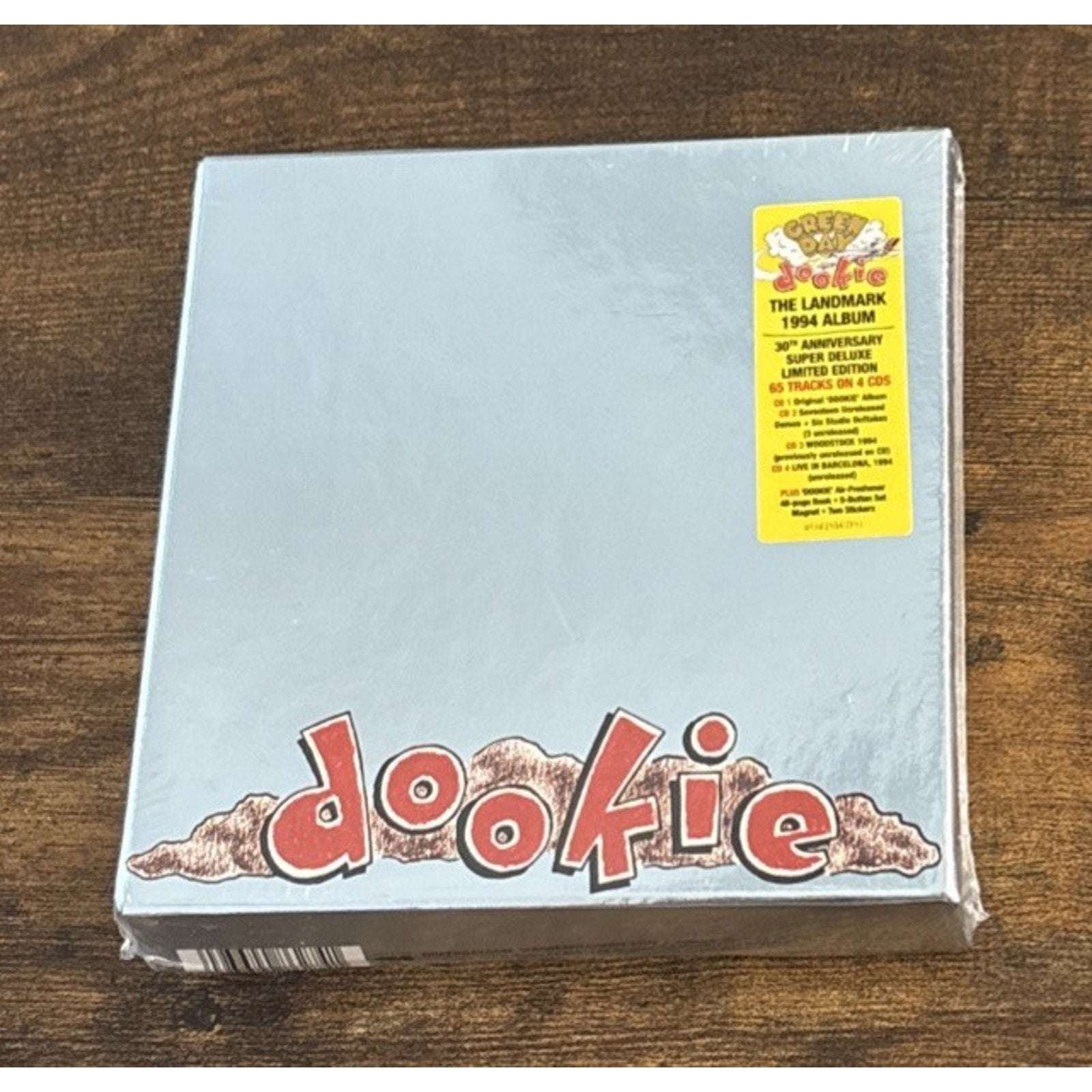Green Day - Dookie -30th Super Deluxe 4 CD Boxset *SEALED (Demos/Live Woodstock)