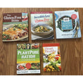 5 Book/Cookbook Lot Diet Gluten-Free Heart Healthy Plant-Based South Beach Keto