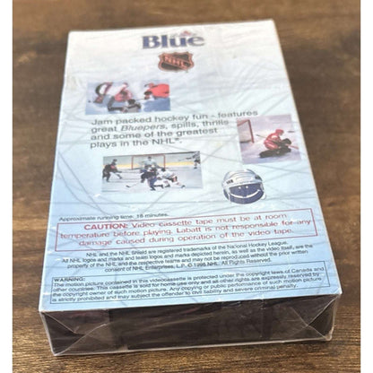 Labatt Blue NHL Video Volume #4 VHS New - Sealed - Bloopers, Spills & Thrills