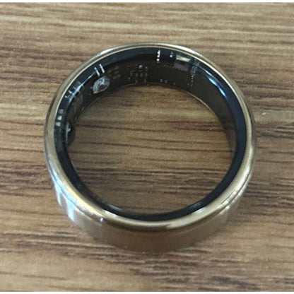 Smart Ring 3 w/ Charging Case Health Sleep Tracker w APP Waterproof Size 10 GOLD