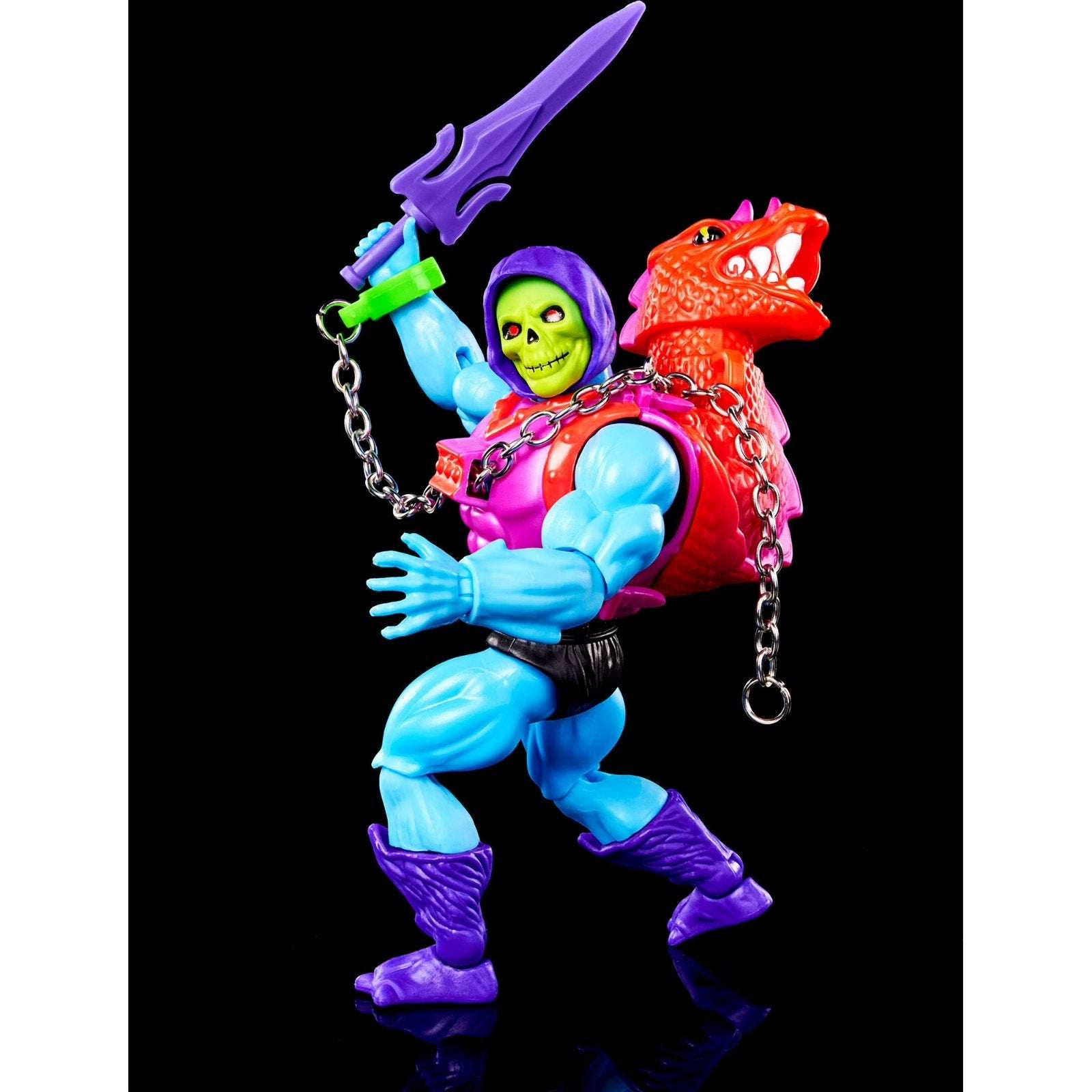 Masters of the Universe Deluxe Dragon Blaster Skeletor 2022 w/ Spraying Dragon