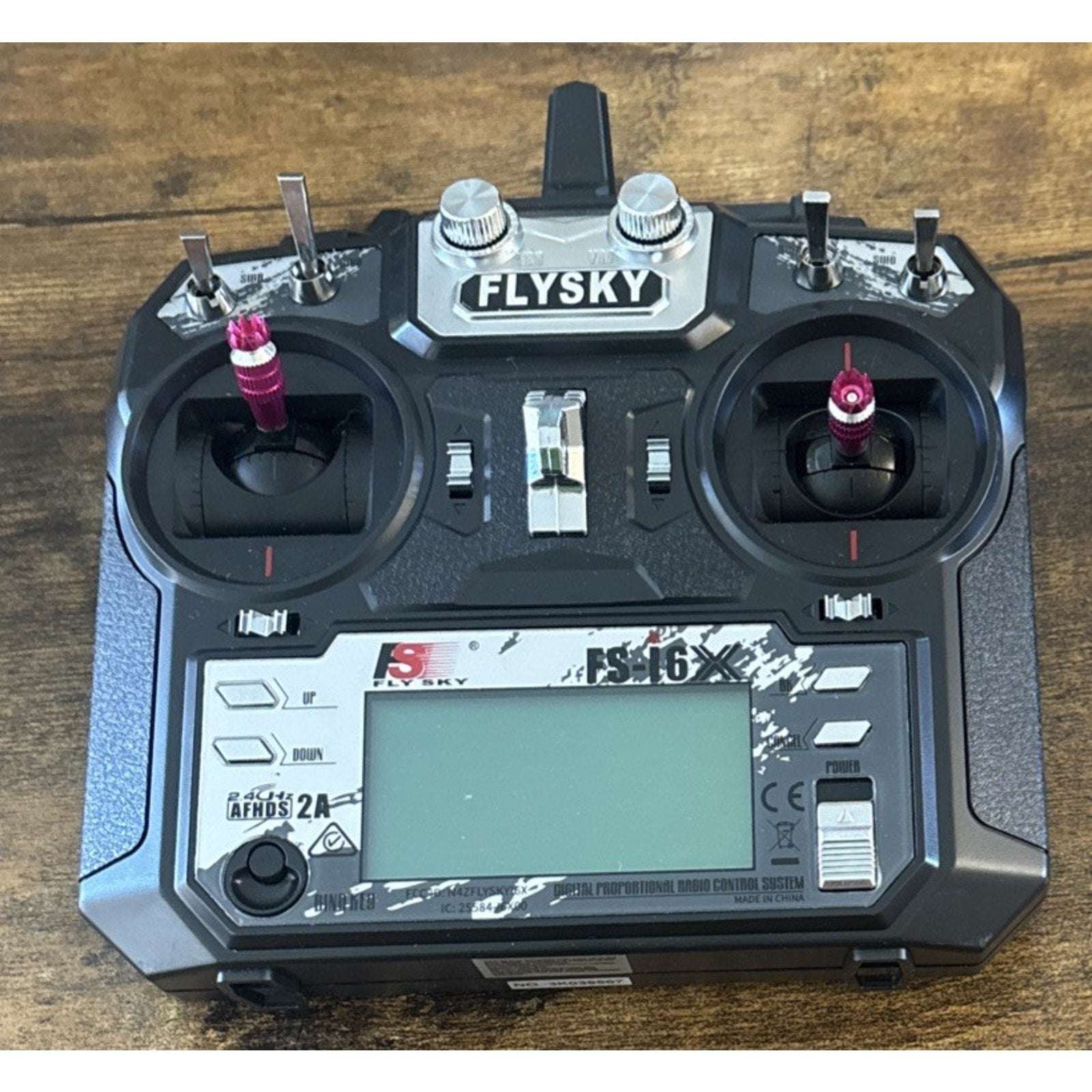 Flysky FS-i6X 2.4G 10CH RC Transmitter with FS-iA10B Receiver for RC Drone Plane