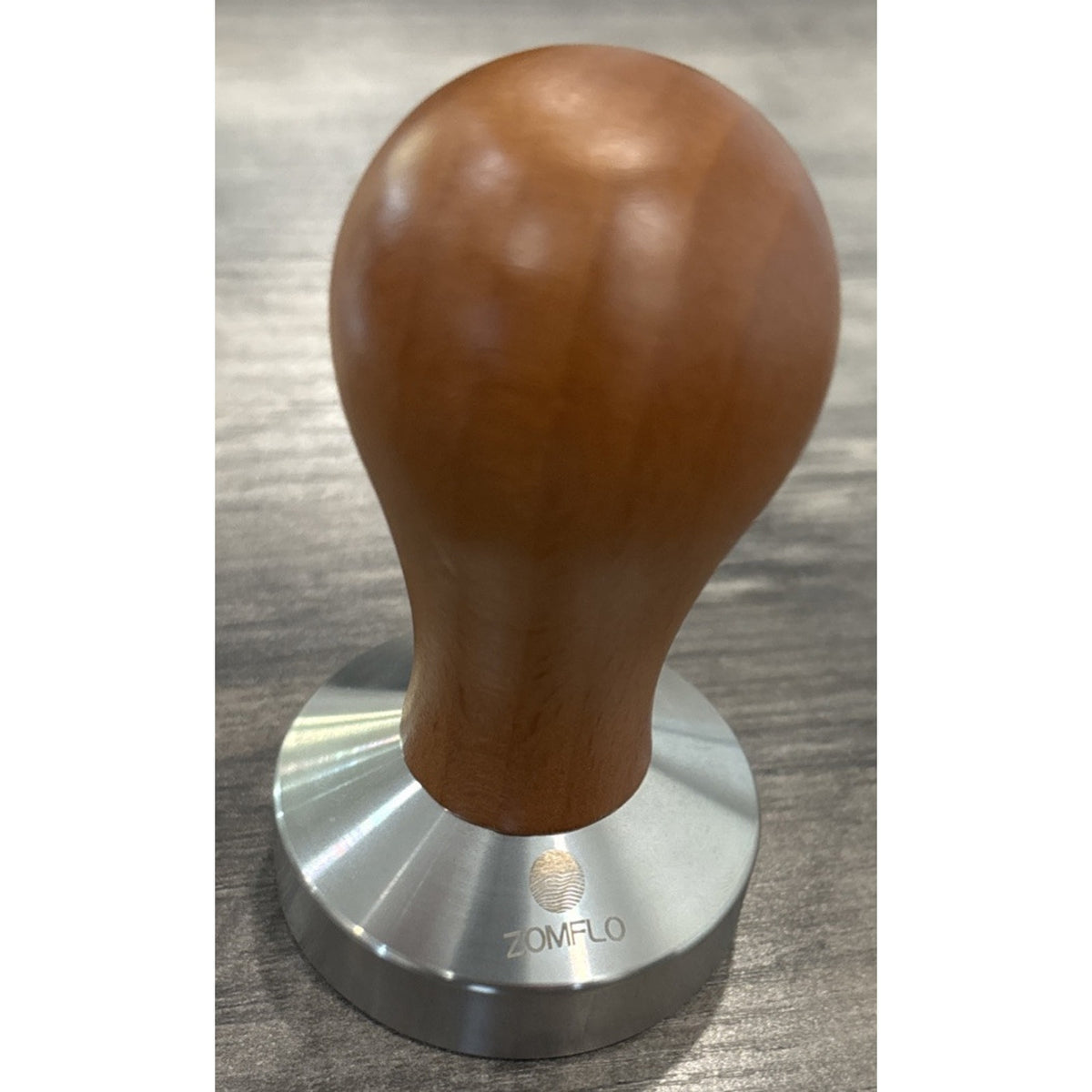 51mm Espresso Coffee Tamper w/ Wooden Handle & Stainless Steel Base +Stencil Kit