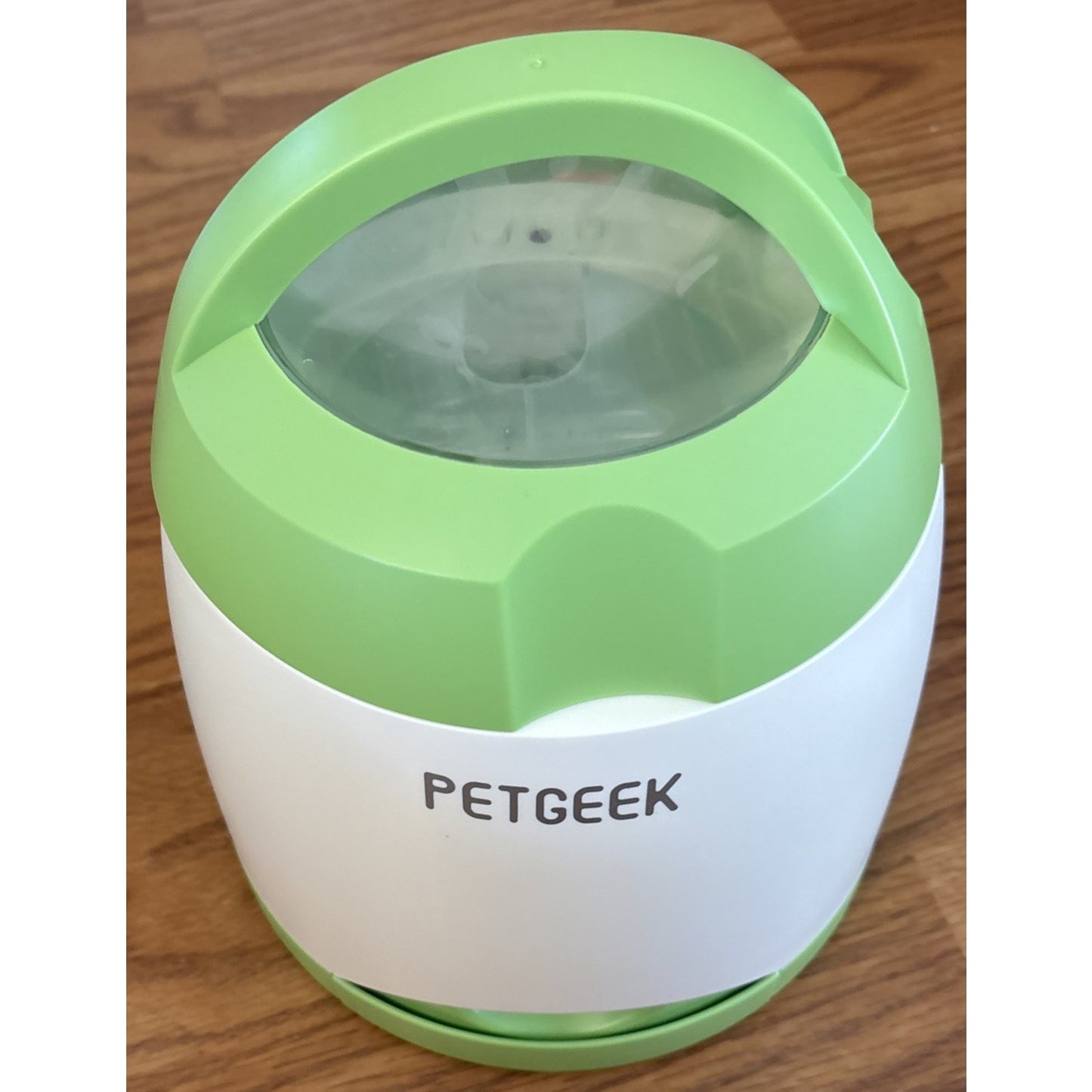 Automatic Dog Treat Food Dispenser w/ Button Remote - Memory Training Dual Power
