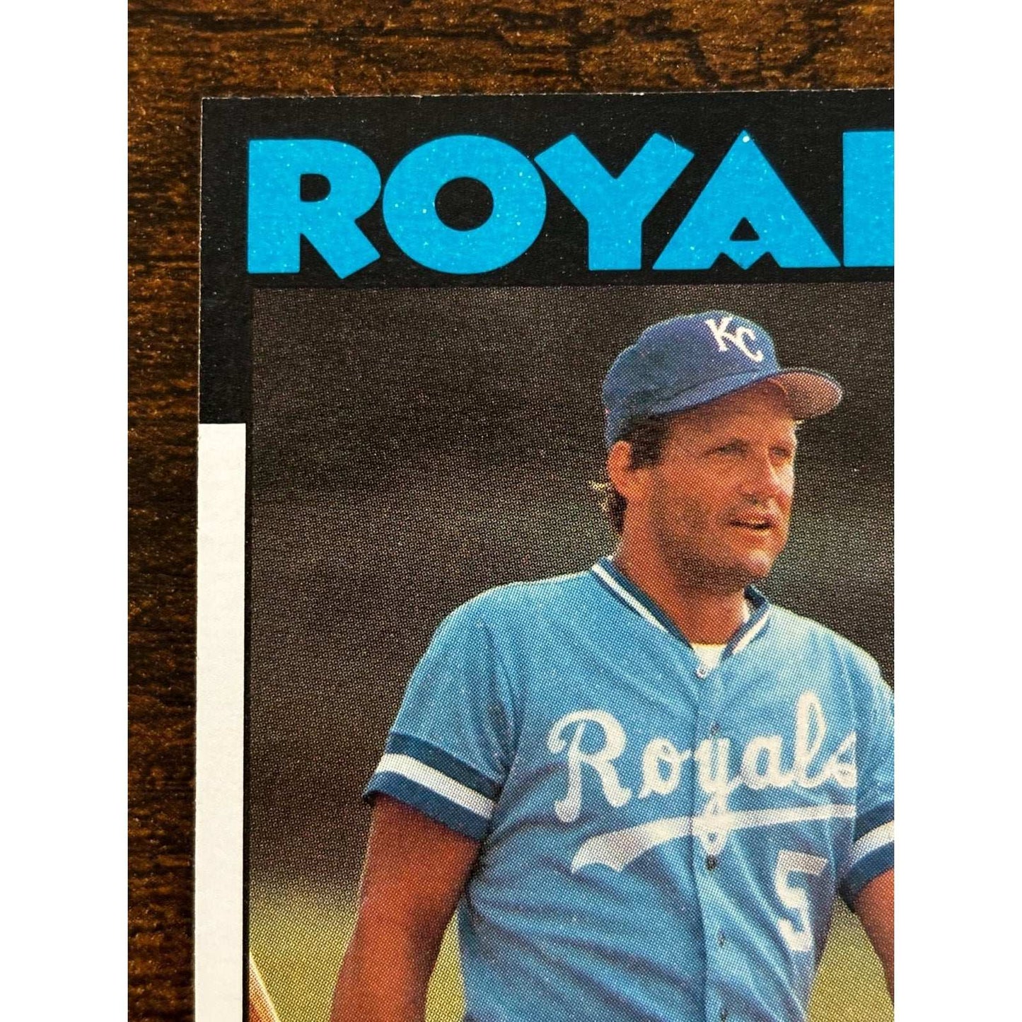 1986 TOPPS #300 GEORGE BRETT KANSAS CITY ROYALS Baseball Card