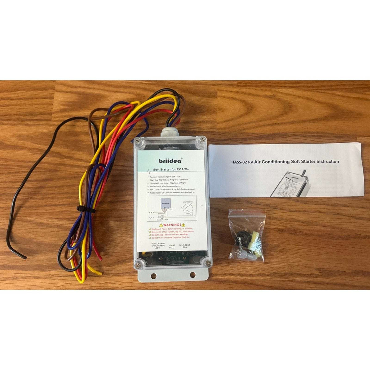 Briidea Soft Start for RVs Air Conditioner For 115v 50-60hz Motors HASS-02