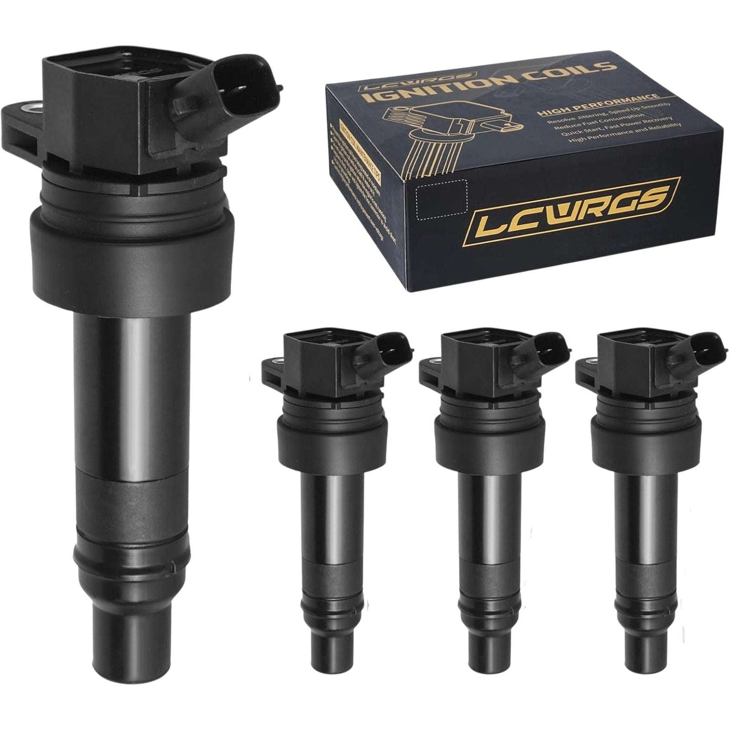 4PCS OEM Ignition Coil 27301-2B100 for 12-19 Accent Veloster 12-19 Rio Soul 1.6L