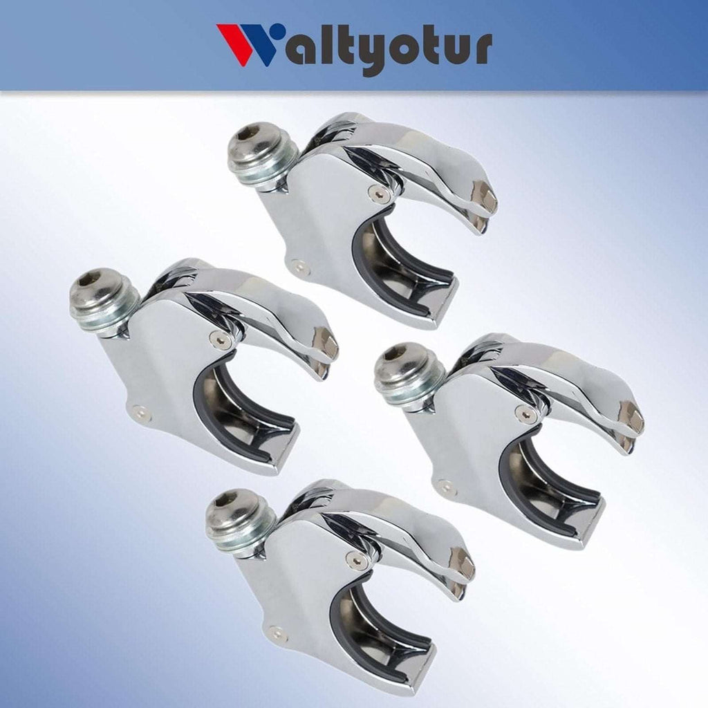 49mm 4PCS Windshield Windscreen Clamps Harley XL1200X, FXBB, FXBR, FXBRS & FXLR