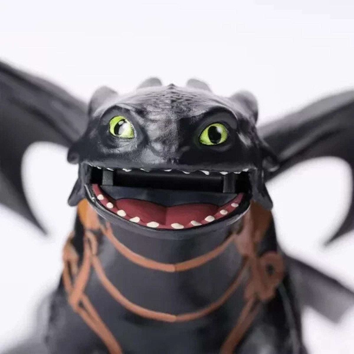 How to Train Your Dragon Toothless + Hiccup Action Figure Feel Real Dragon Wings