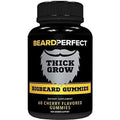 BeardPerfect THICKGROW BIGBEARD Gummies 60 Cherry w/ Biotin Vitamin B12 C D Zinc