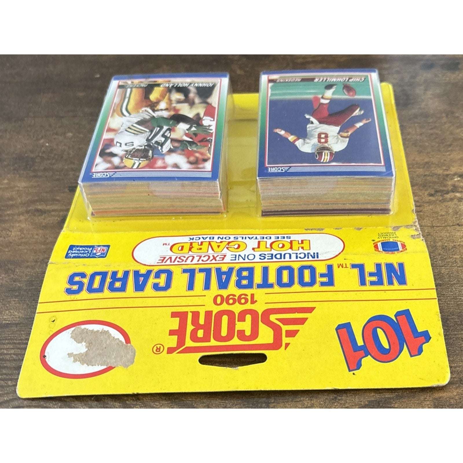 101 NFL Football Cards 1990 Score Includes One Exclusive Hot Card Bo Jackson? Da