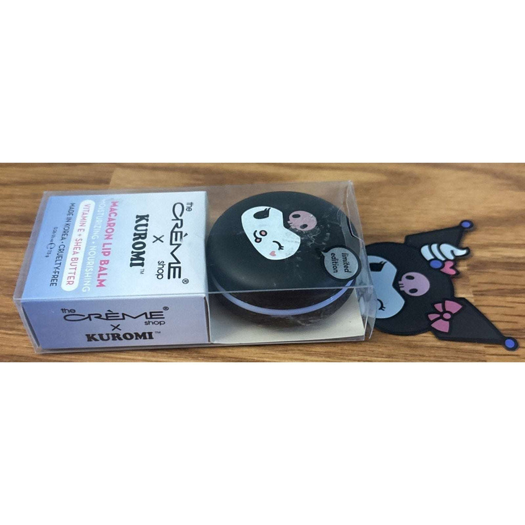 The Creme Shop x Kuromi Macaron Lip Balm, Blueberry Smoothie Limited Edition NEW