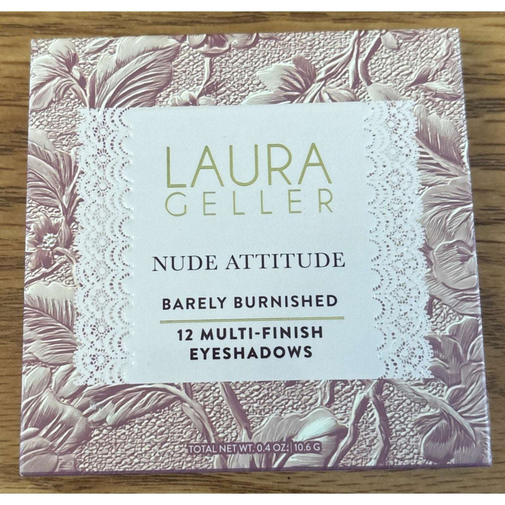 Laura Geller Nude Attitude 12 Eyeshadow Palette Barely Burnished NIB Sealed