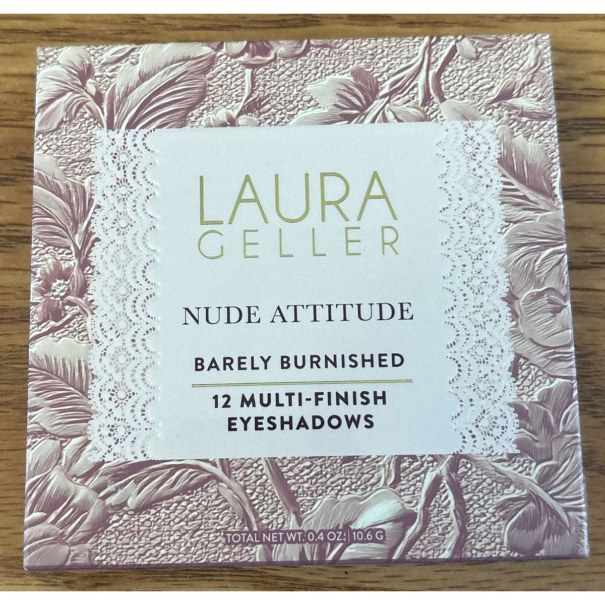 Laura Geller Nude Attitude 12 Eyeshadow Palette Barely Burnished NIB Sealed