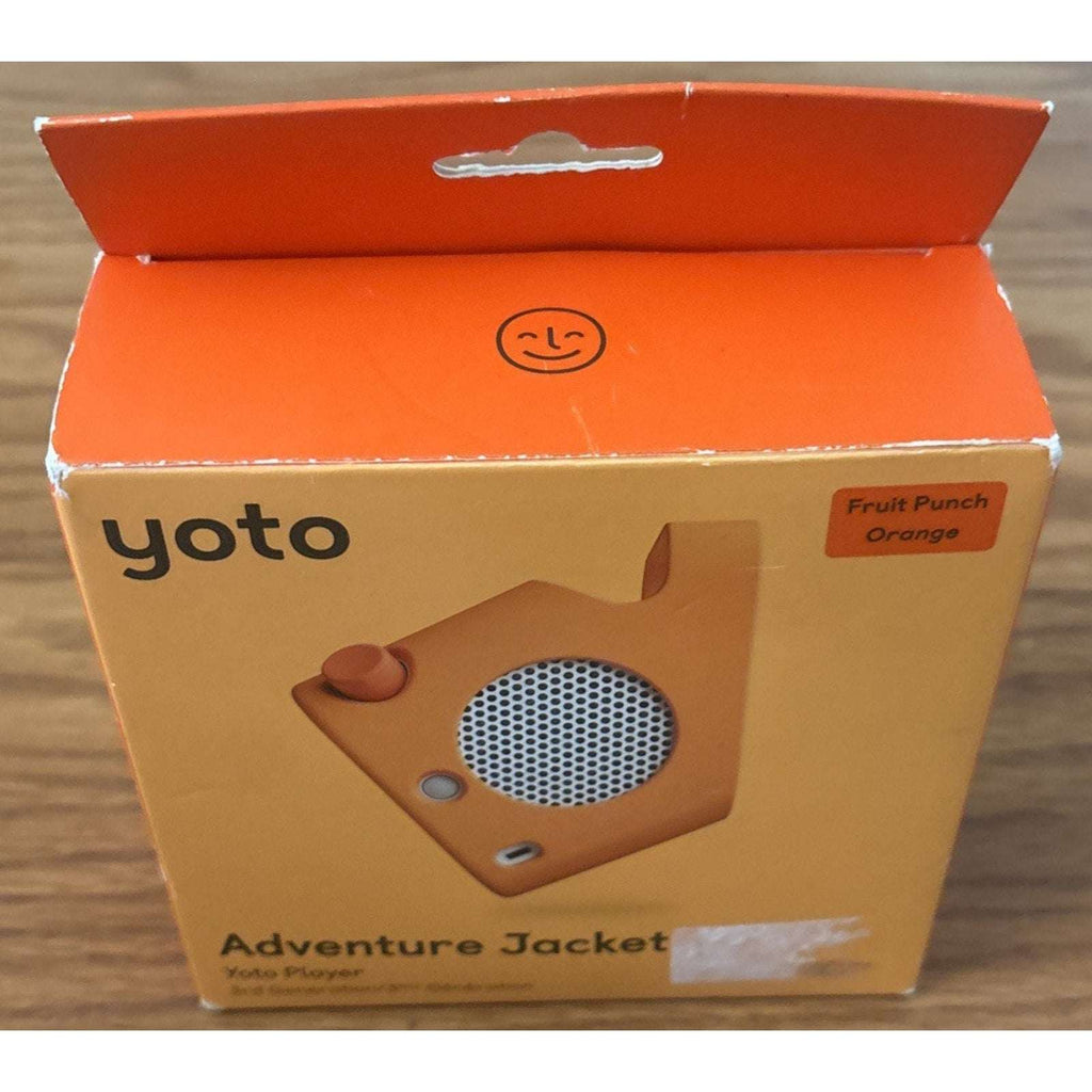 Yoto Player 3rd Generation Silicone Adventure Jacket w/ Carry Handle Fruit Punch
