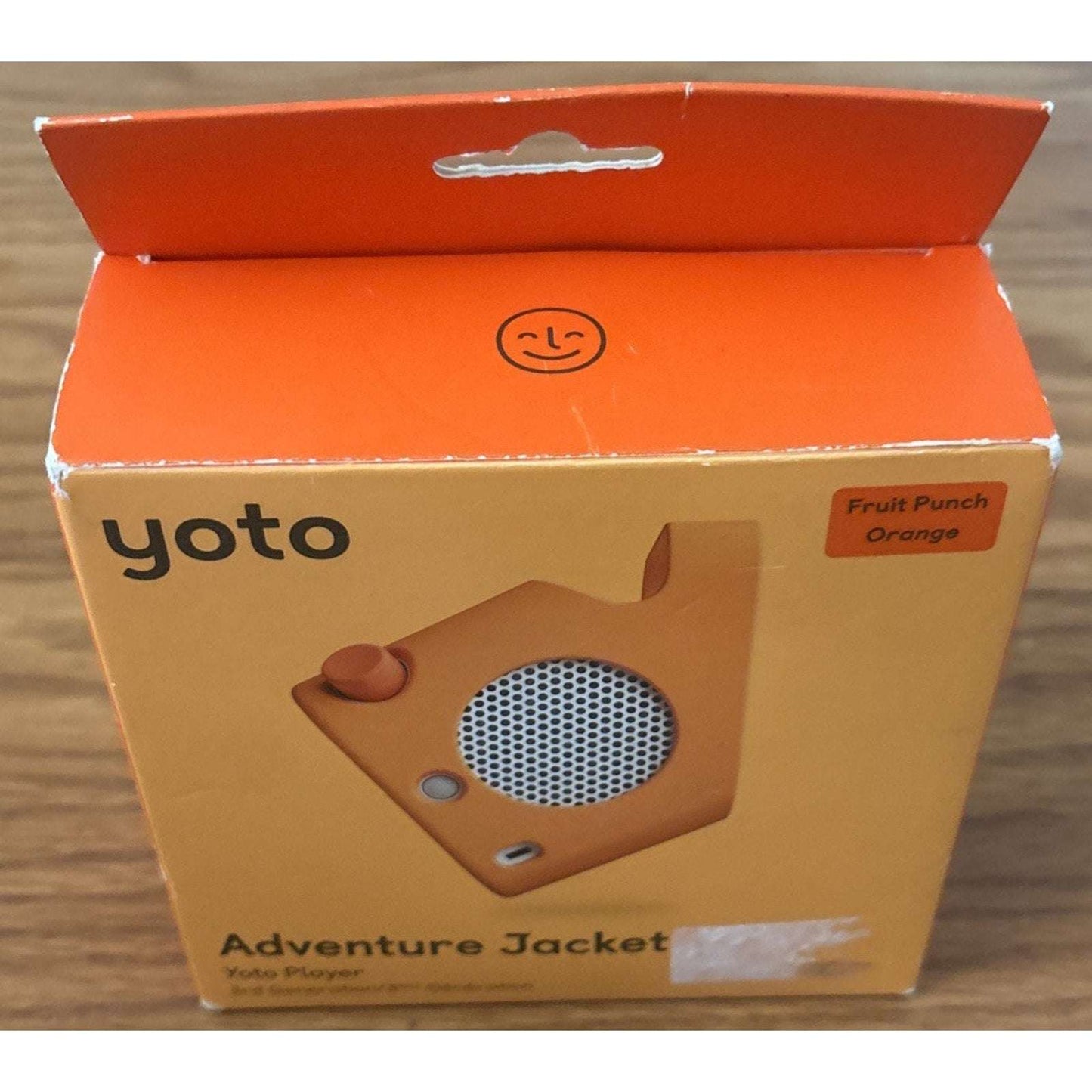 Yoto Player 3rd Generation Silicone Adventure Jacket w/ Carry Handle Fruit Punch