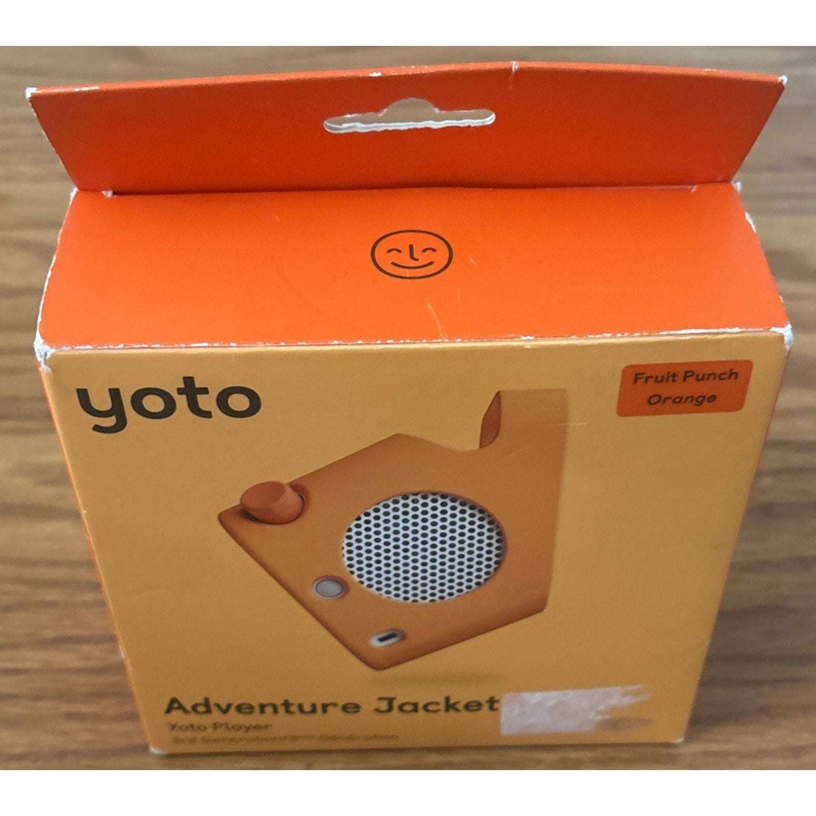 Yoto Player 3rd Generation Silicone Adventure Jacket w/ Carry Handle Fruit Punch
