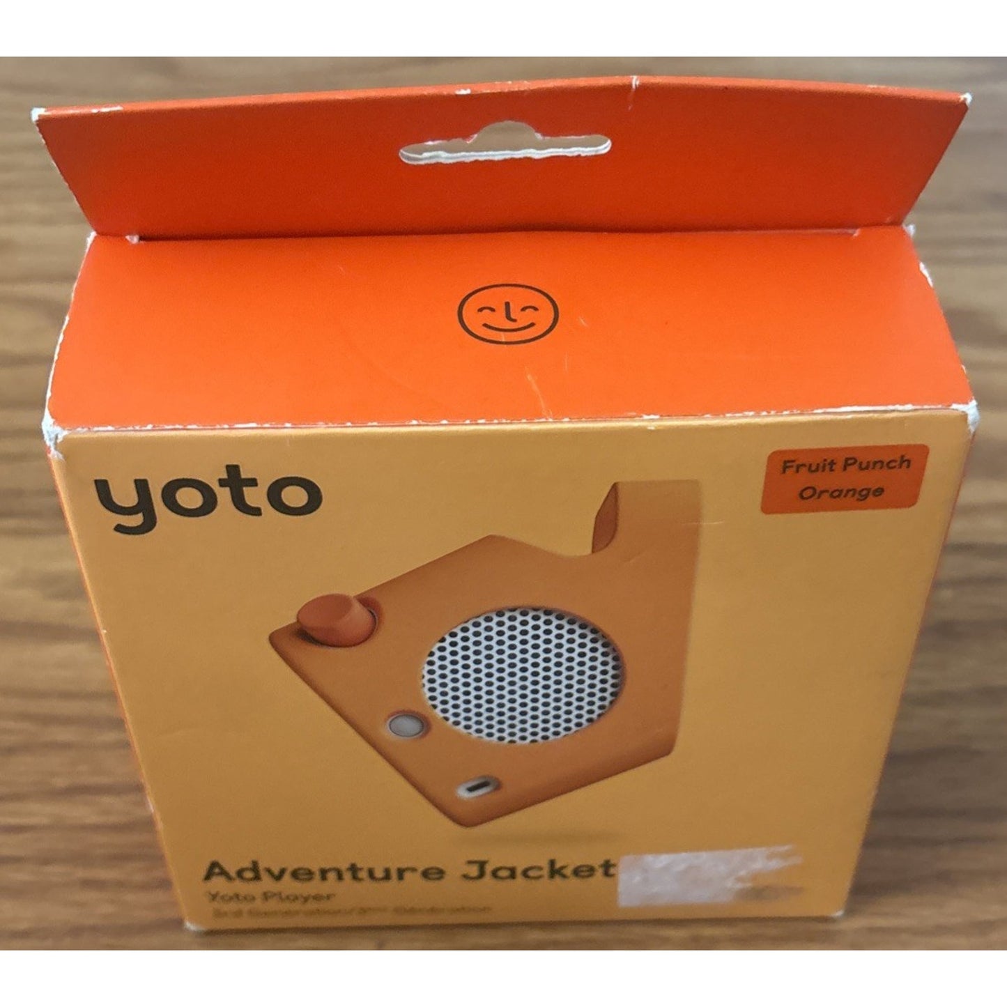 Yoto Player 3rd Generation Silicone Adventure Jacket w/ Carry Handle Fruit Punch