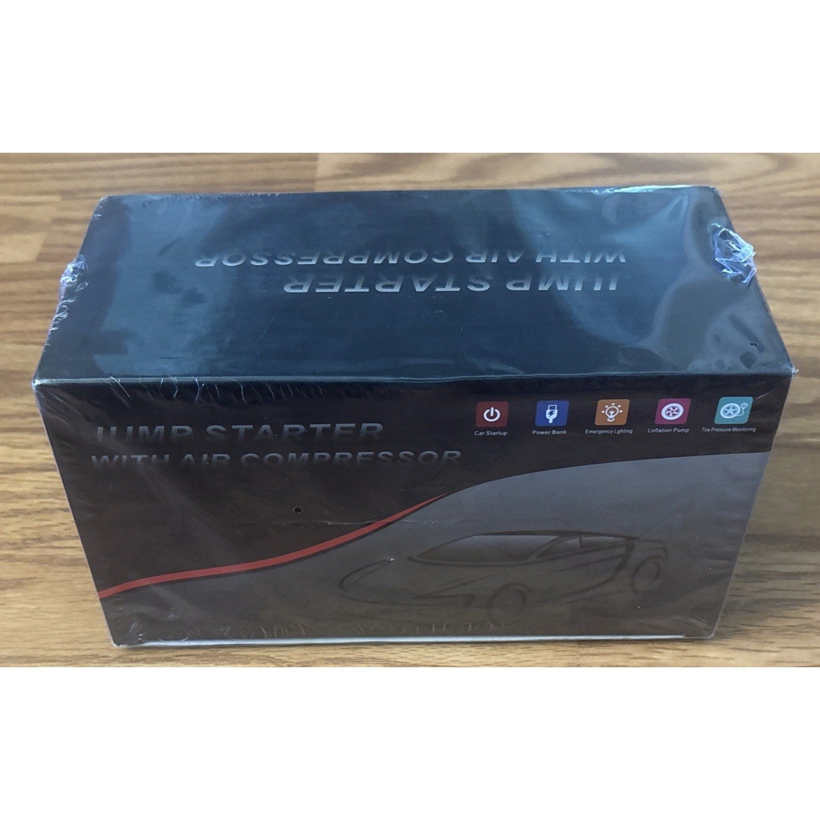 Portable Car 4000A 12V Battery Jump Starter, TPM, 150PSI Inflator, Power Bank +