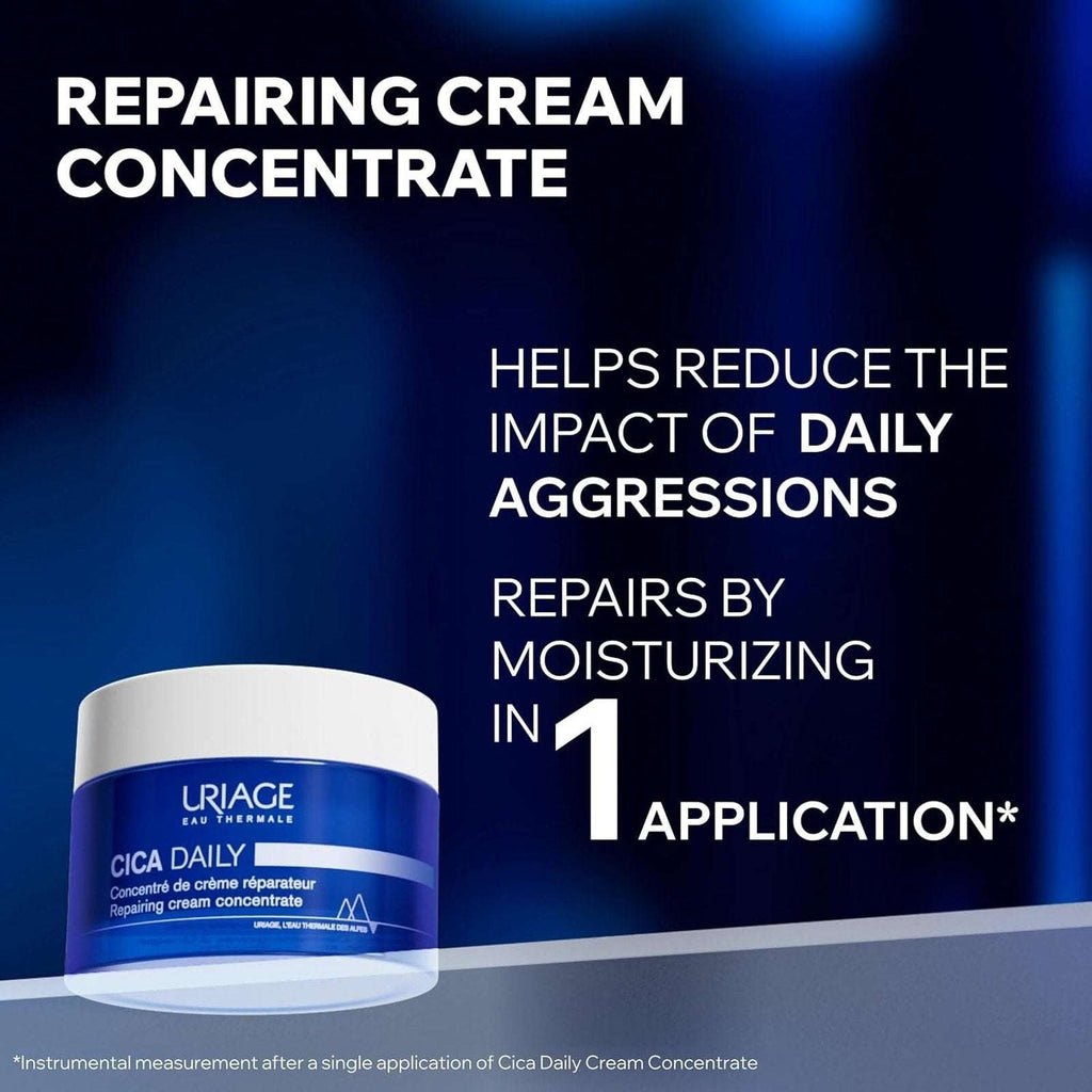 Uriage EAU THERMALE CICA Daily Repairing Facial Moisturizing Cream Concentrate