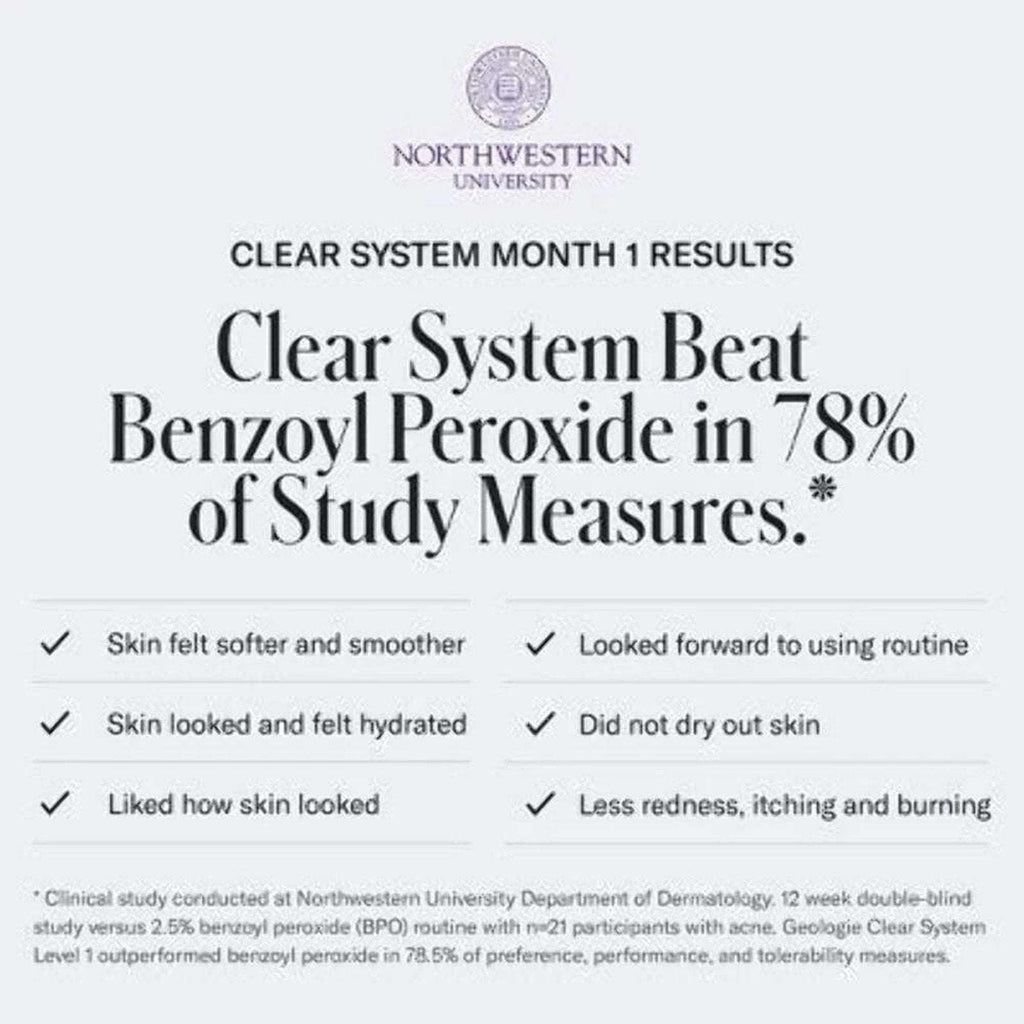 2x Geologie Clear System PM Skin Repair Resurfacing Moisturizer 0.2% Retinol 2oz