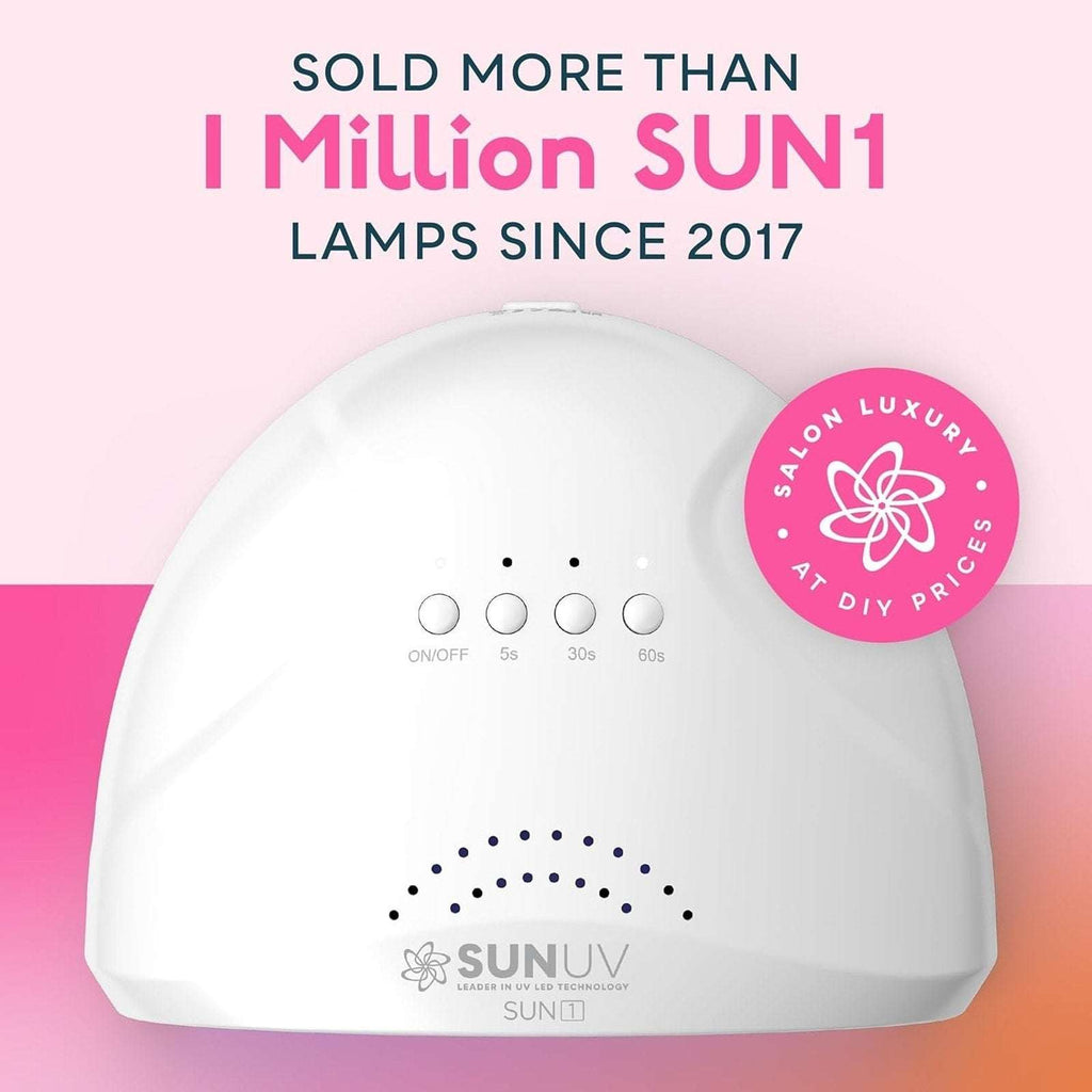 SUNUV SUN1 Hybrid UV + LED Lightbeads Nail Lamp for All Gel Polish & Extensions