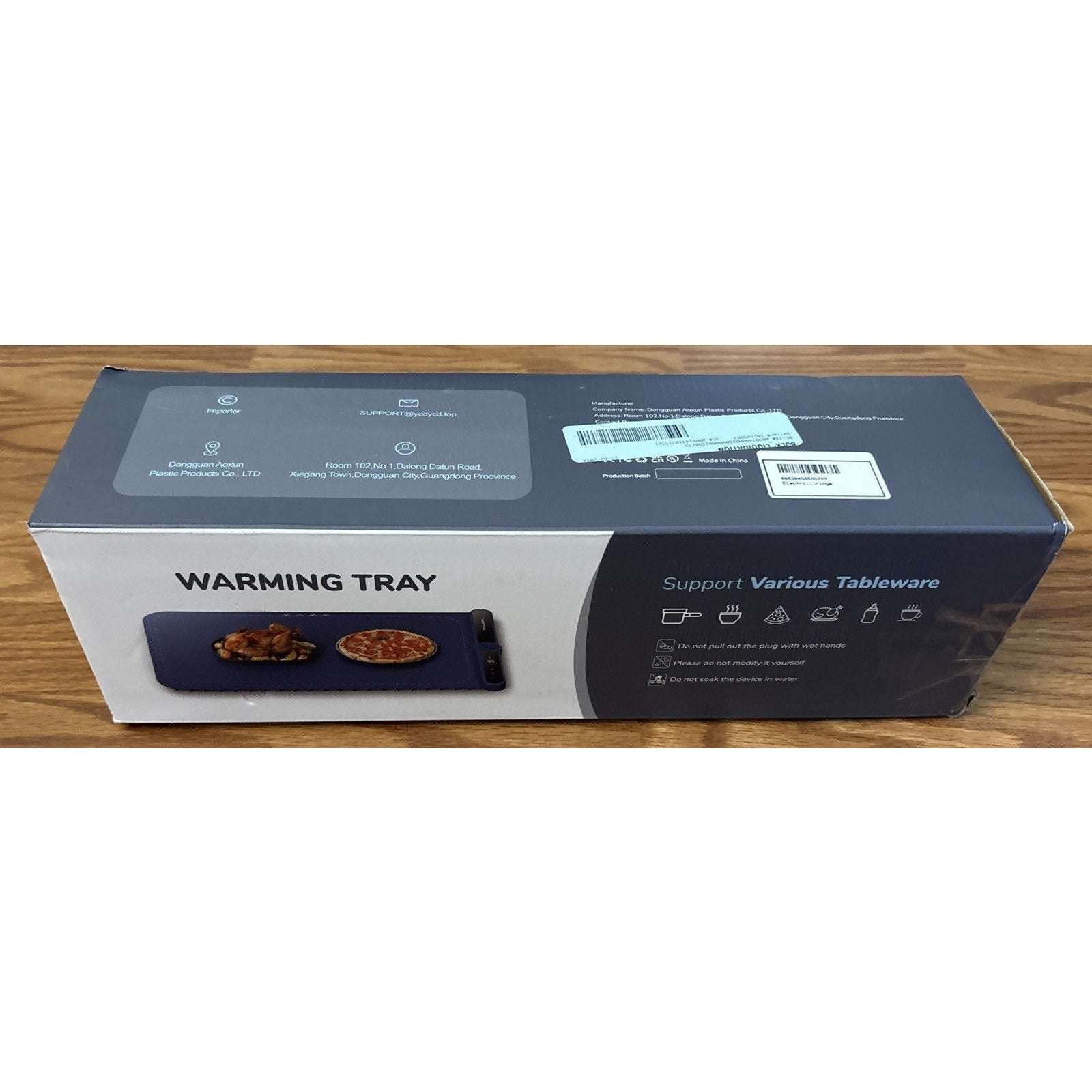 Electric Silicone Food Warming Mat Adjustable Temp & Timer, Rollable, Auto-Off