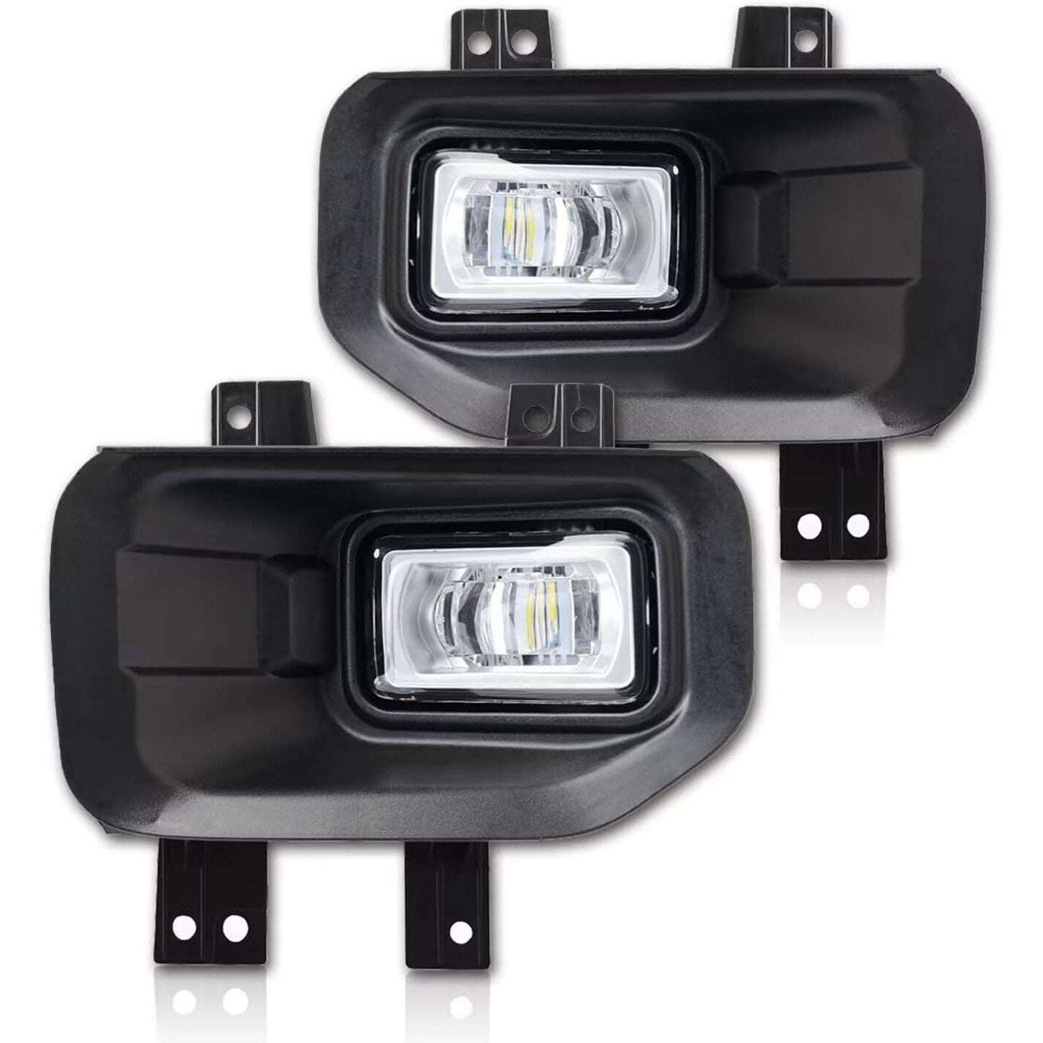 Pair(2) Premium LED Fog Light Assembly w/ Bracket For 2015 2016 2017 Ford F150