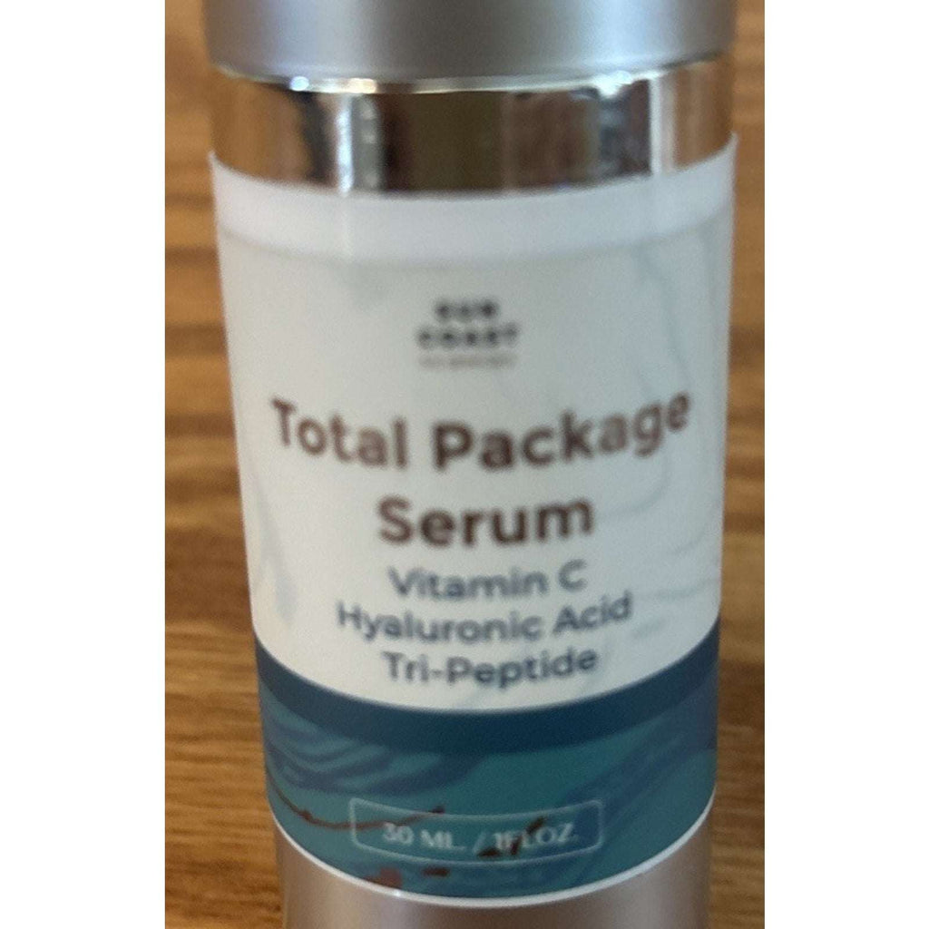 Sun Coast Sciences Total Package Serum Vitamin C Hyaluronic Acid Tri-Peptide 1oz