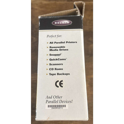 Belkin F1U126-KIT Bitronics Data AutoSwitch 4 Parallel Port IEEE 1284 Cable Incl