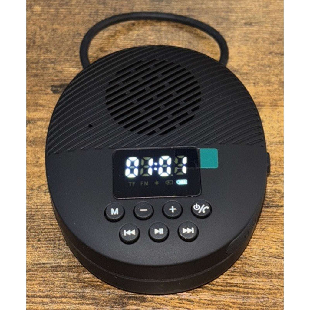 AGPTEK Bluetooth 5.0 Waterproof Wireless FM Radio Speaker Rechargeable Model S2