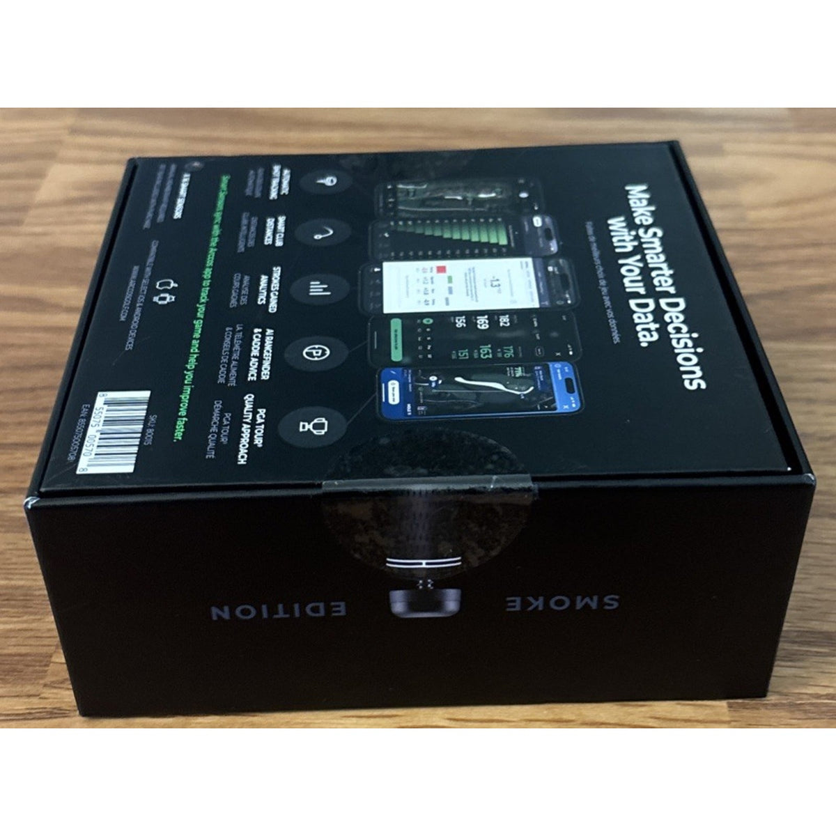ARCCOS GOLF Gen 4 SMART SENSORS Smoke 80015 AI GPS Rangefinder Game Tracking Set