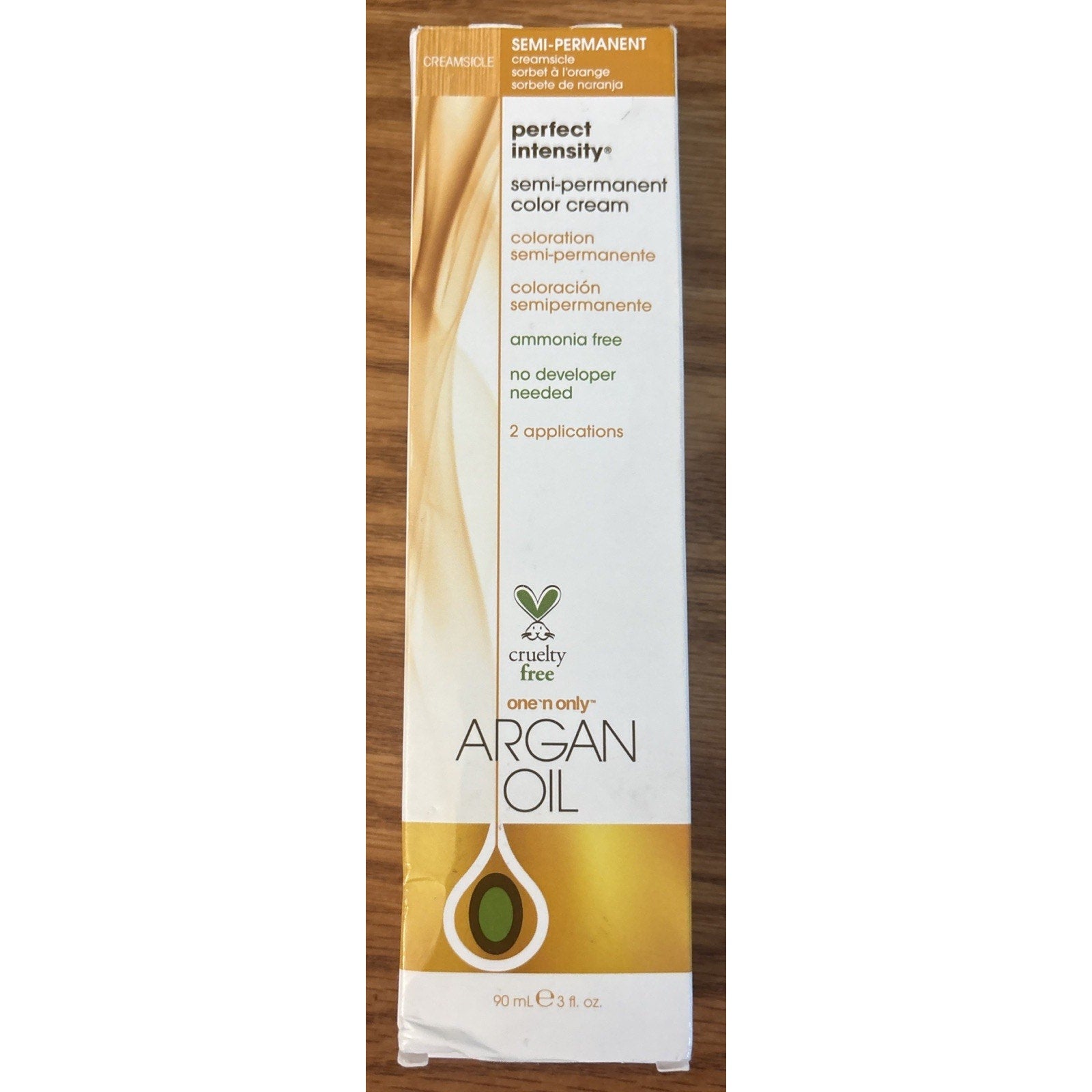 Argan Oil Perfect Intensity Semi-Permanent Color Cream - DREAMSICLE Hair Color
