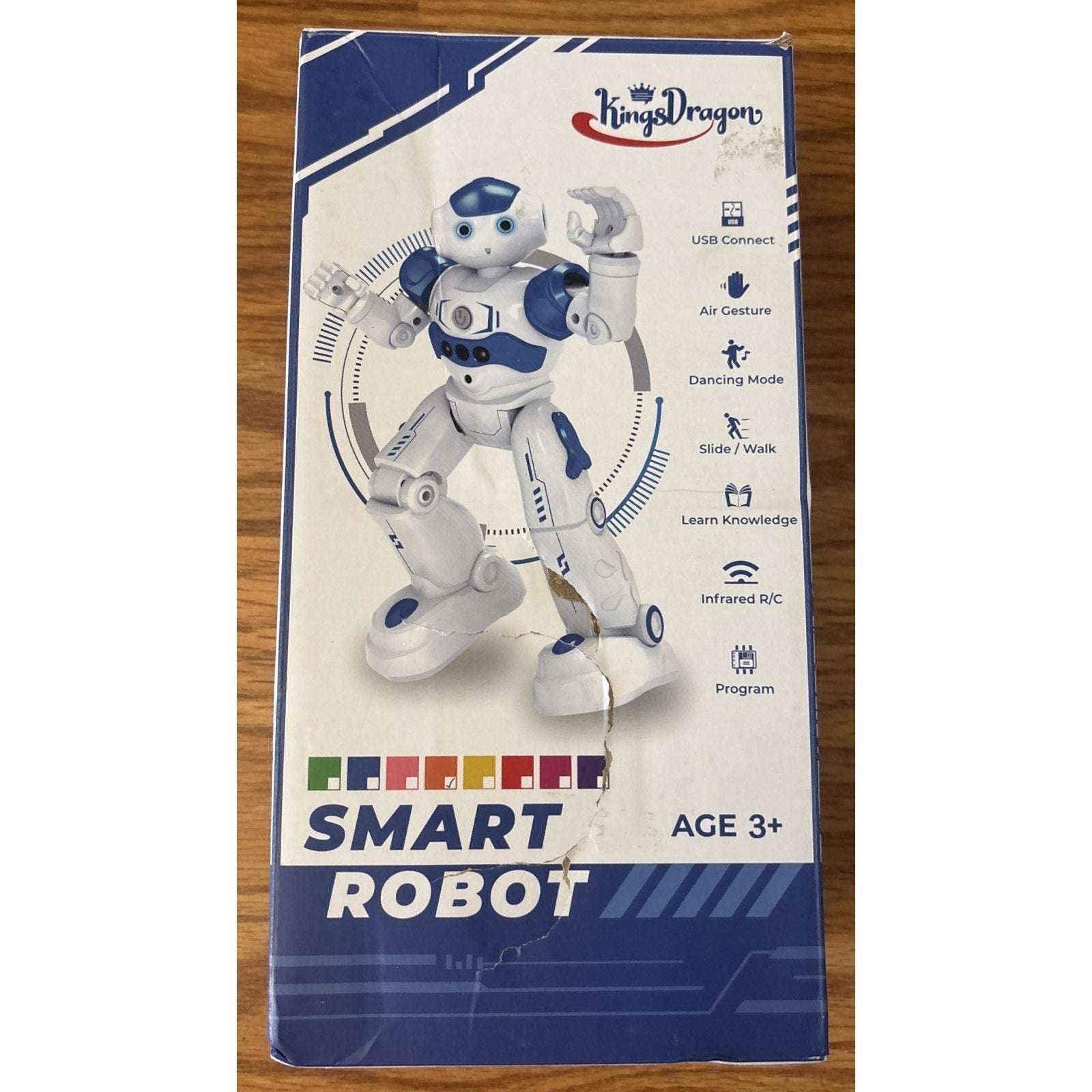 KingsDragon RC Smart Robot, Air Gesture & Sensing Programmable Remote Dance Walk