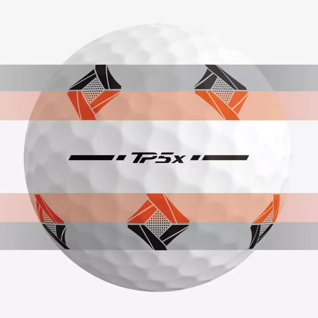 New TaylorMade TP5x Pix Golf Balls 12 Pack Dozen ClearPath Speed Wrapped Core