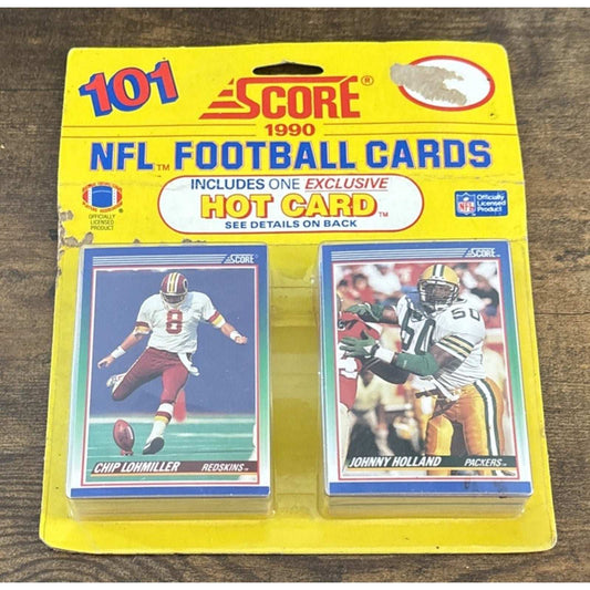 101 NFL Football Cards 1990 Score Includes One Exclusive Hot Card Bo Jackson? Da