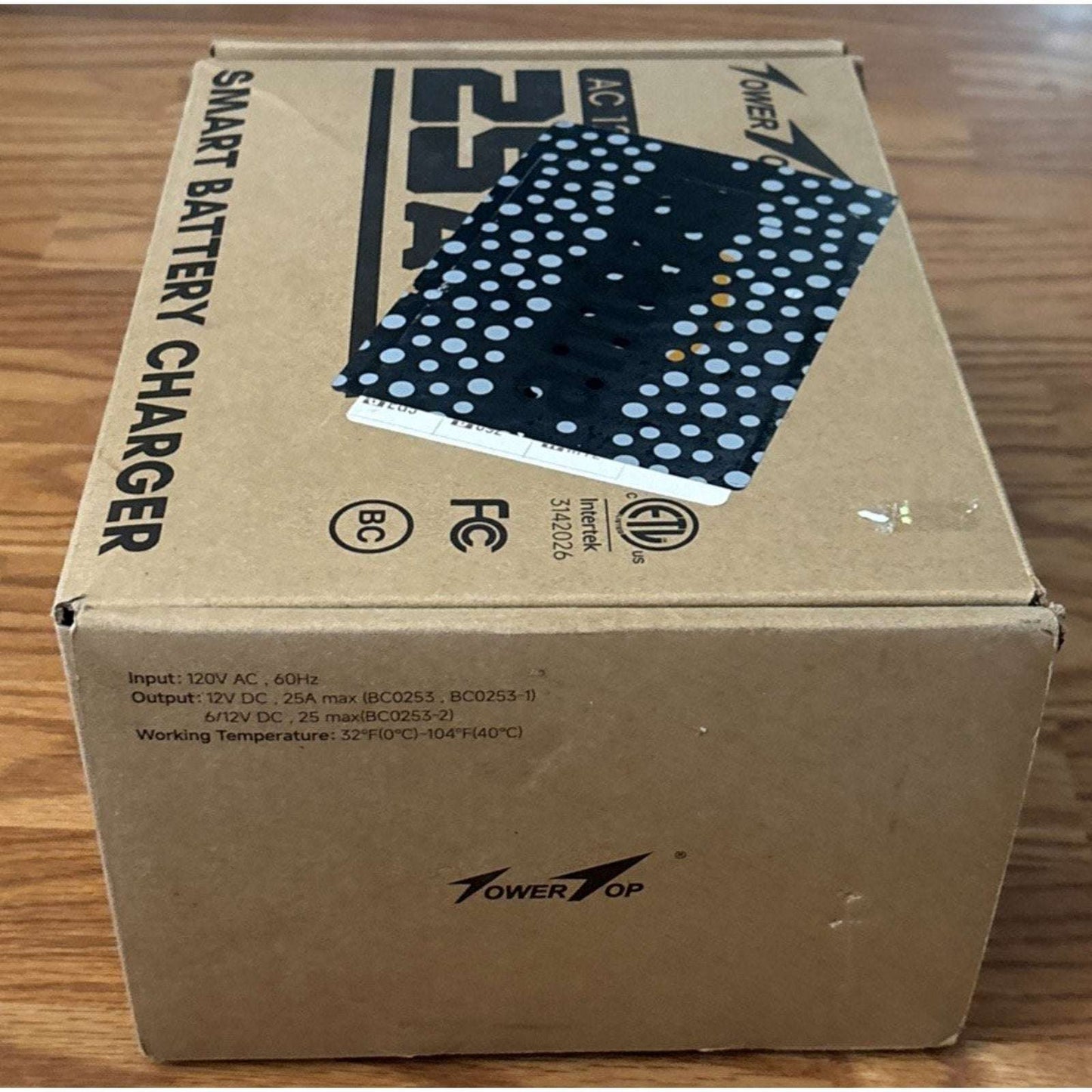 TowerTop 25A PRO Max 3/15/25A 12V Smart Battery Charger AGM Lithium(LiFePO4)