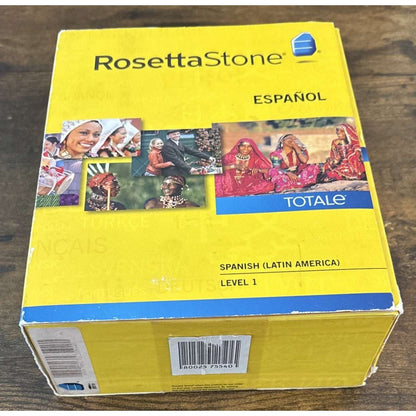 Rosetta Stone Spanish Espanol (Latin America) Level 1 Version 4 with Code SEALED
