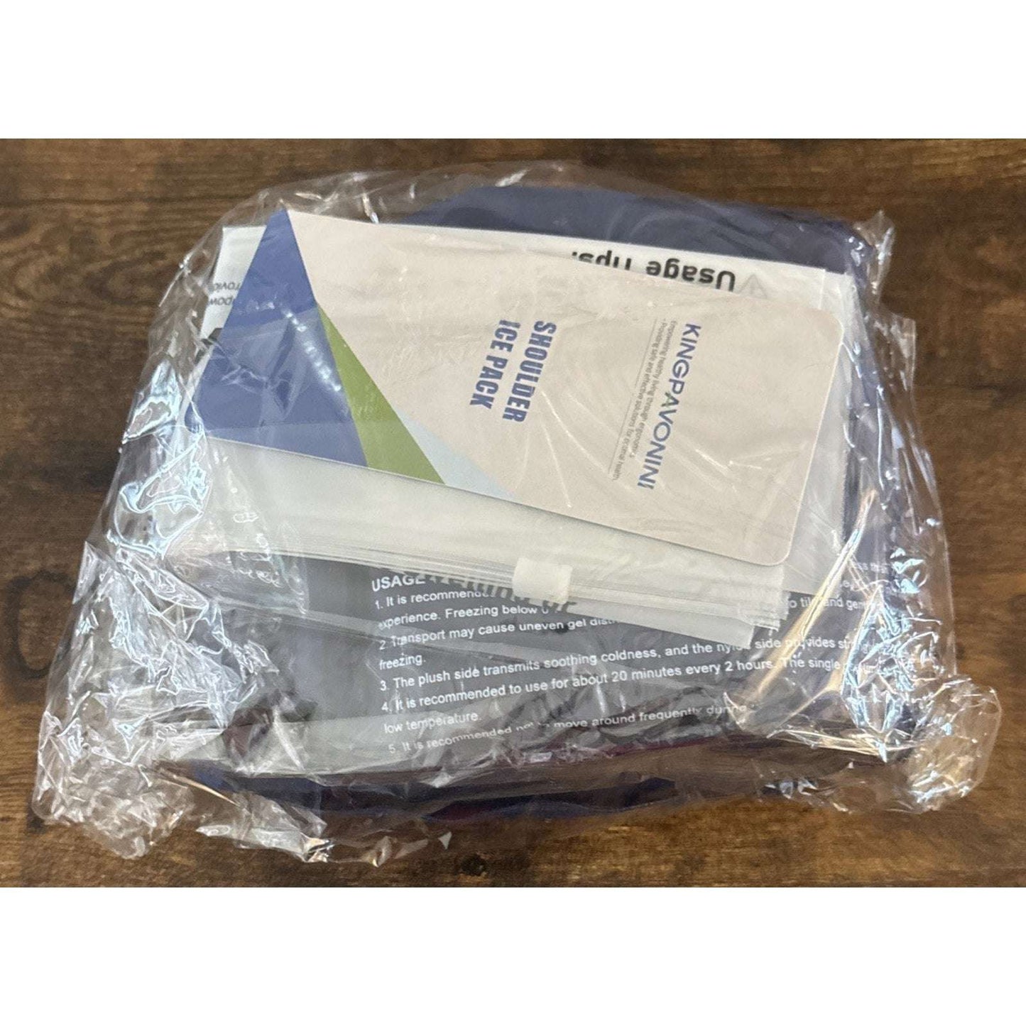 Adjustable Shoulder Gel Ice Pack Cold Therapy Wrap Pain Relief Injuries Reusable