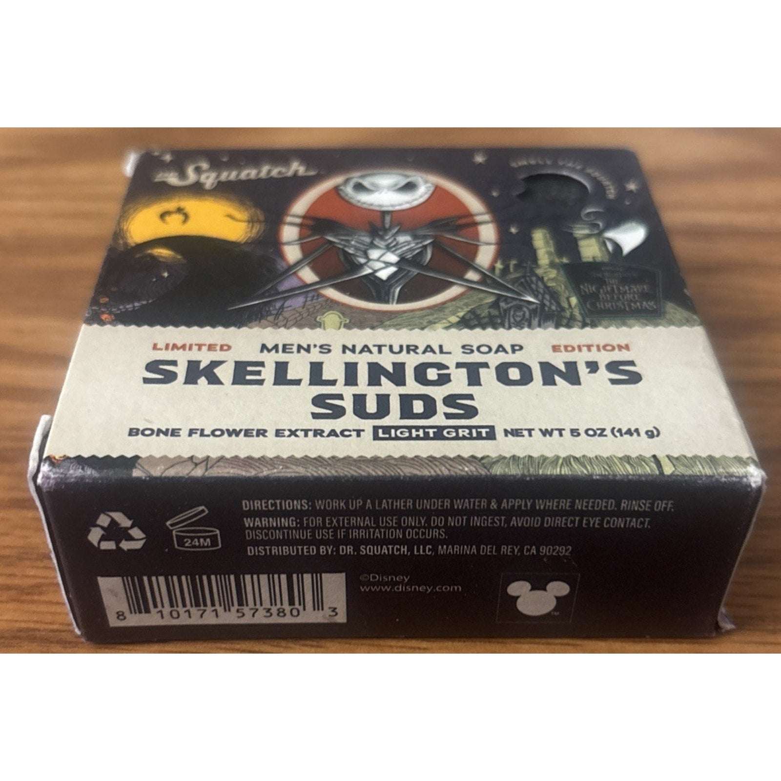 Dr. Squatch Skellington’s Suds & Hot Choccy Limited Edition Men’s Natural Soap