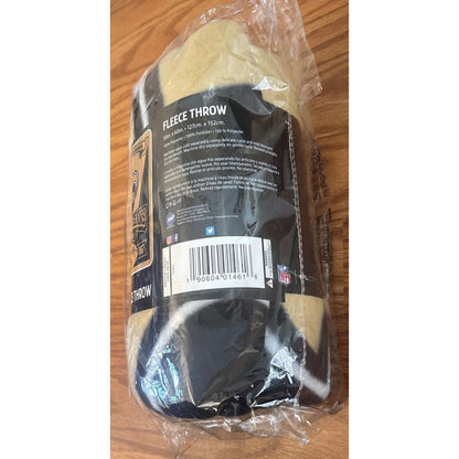 New Orleans Saints Stadium Blanket Fleece Throw Soft Marque NFL Licensed New