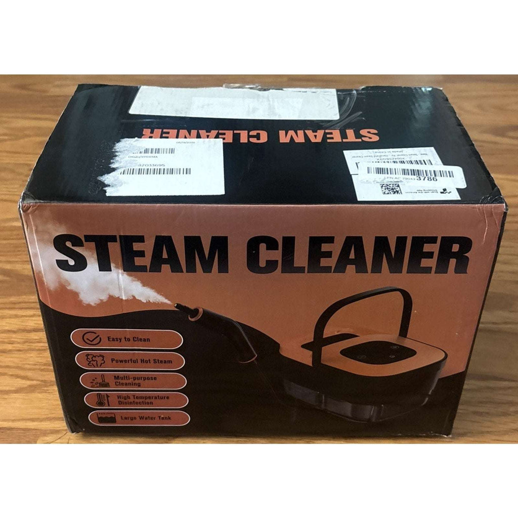 Portable High Pressure Steam Cleaner, 6-Level Adjustable, 15s Heat, 1.25L Tank