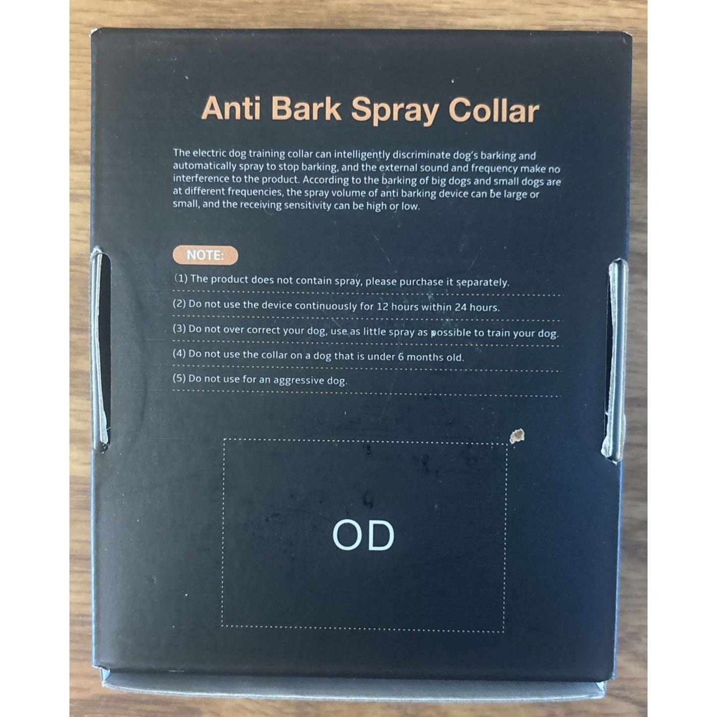 Dog Anti Bark Citronella Spray Collar - Includes 2 Reflective Collars Pink/Black