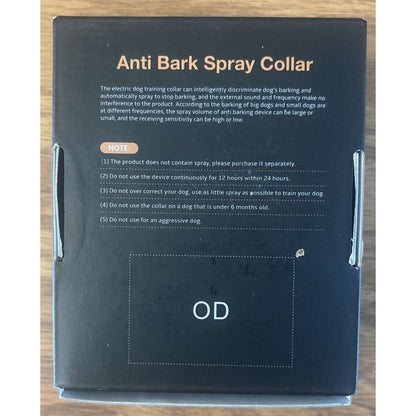 Dog Anti Bark Citronella Spray Collar - Includes 2 Reflective Collars Pink/Black