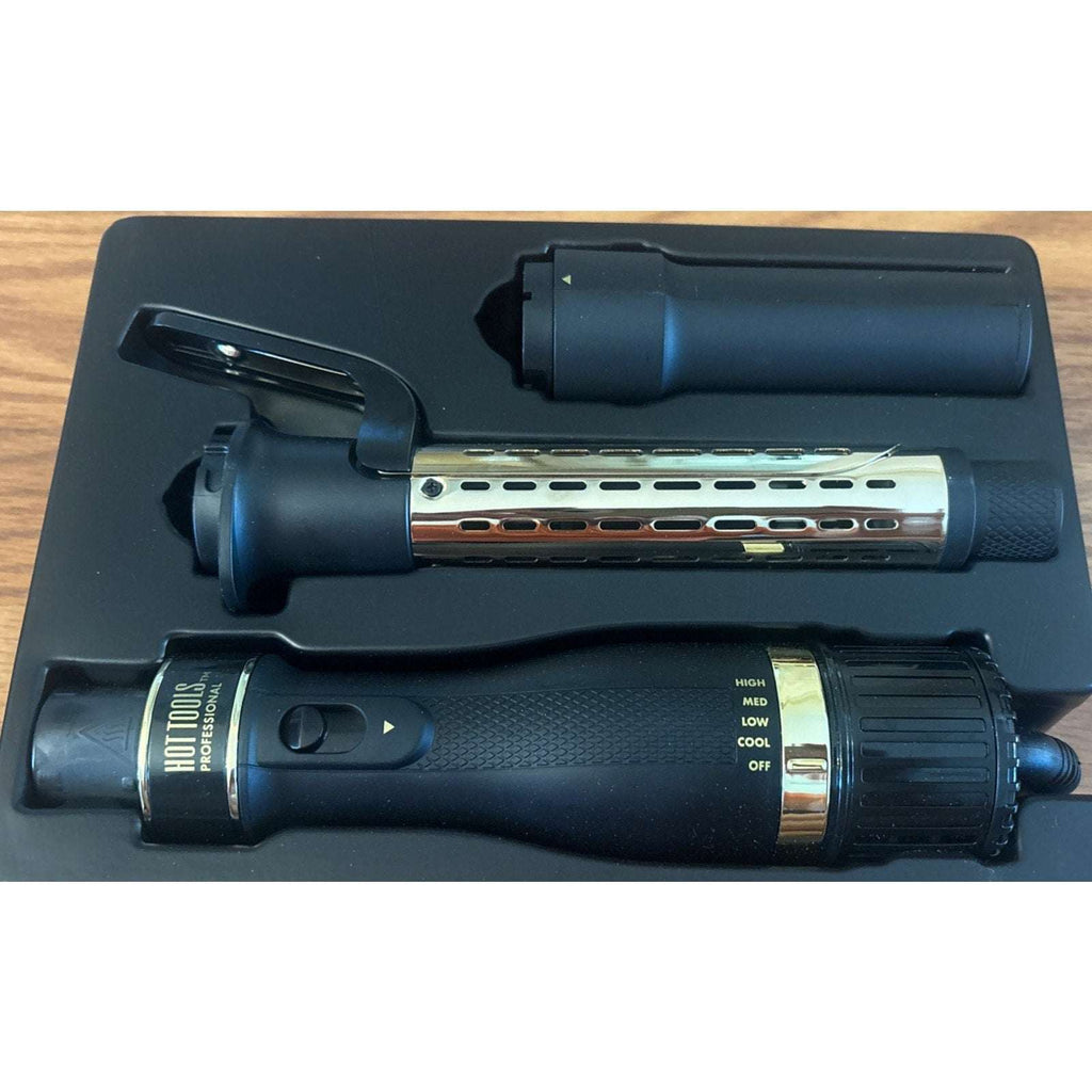 Pro Artist 24K Gold One Step Hair Dryer & Blowout Curler with 360° Air Flow -NEW