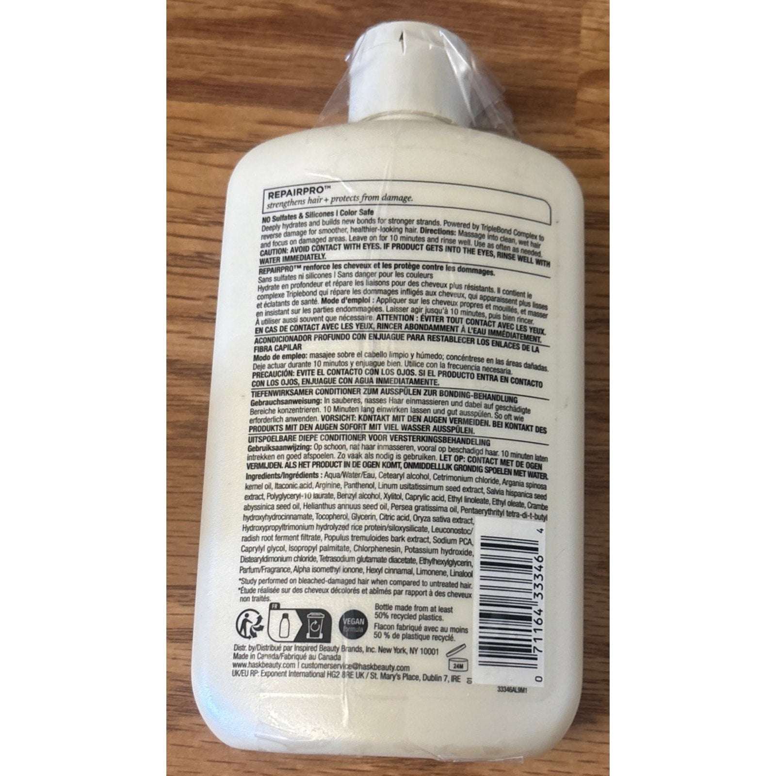 2x Hask Repair PRO Series, Bond Building, Deep Conditioner w/ Triplebond Complex